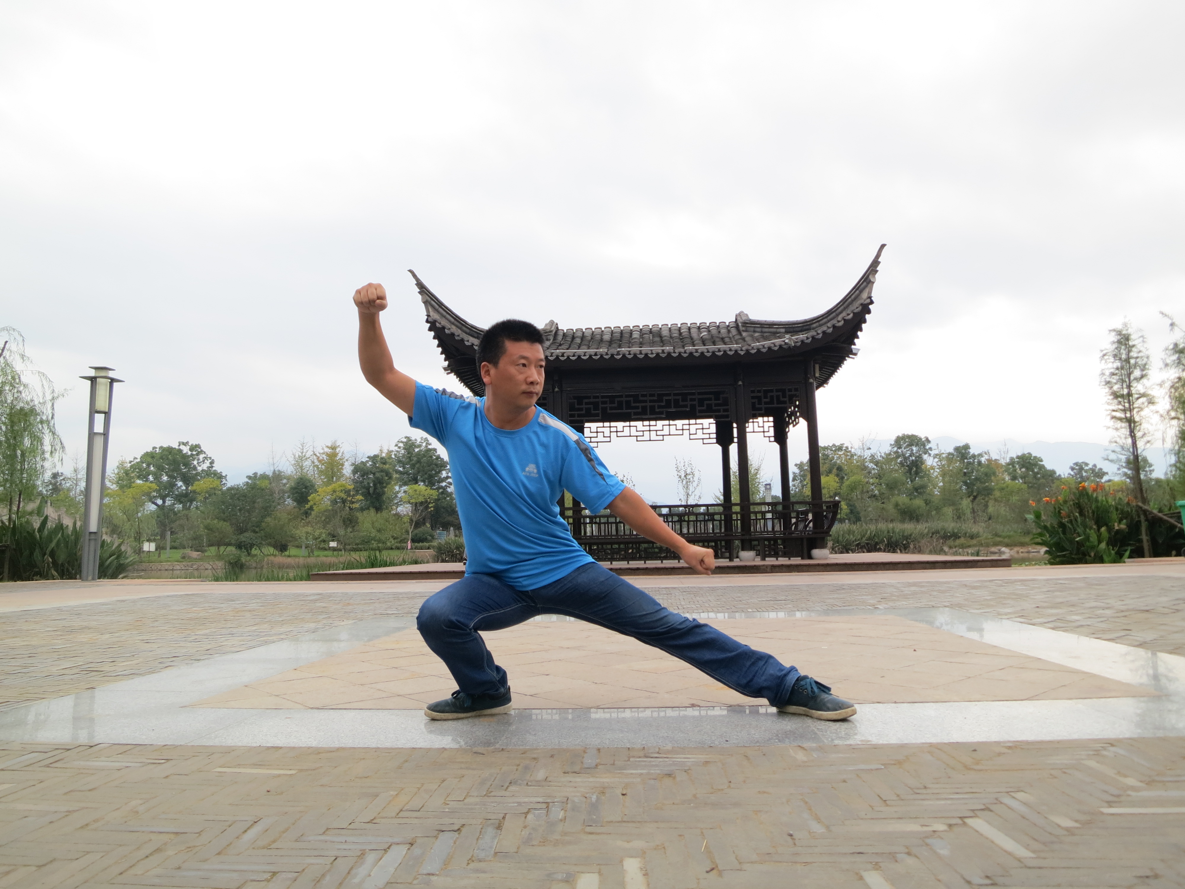 陳晨永，太極拳，41式伏虎，仙居縣紀(jì)委派駐第五紀(jì)檢組.JPG